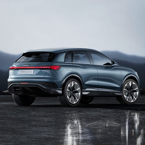 Audi Q4 e-tron concept, SUV 100 % électrique entre Namur et Charleroi